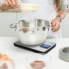 Цифровые кухонные весы 15 кг/1 г Весы для продуктов Перезаряжаемые электронные весы LCD дисплей Весы для домашней выпечки и приготовления пищи