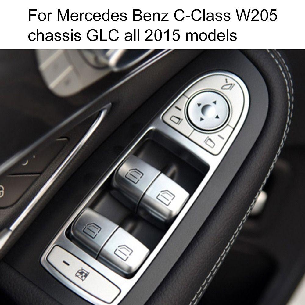Benz Button Caps Electric Master Window Switch Panel Master Console Glass Lift Control Switch