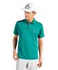 Рубашка с GR00 [Munsingwear] Короткий рукав, воротник, пике, стрейч, влагоотводящая, быстросохнущая, солнцезащитная, гольф, MG5SHS81M, мужская, (зеленый)