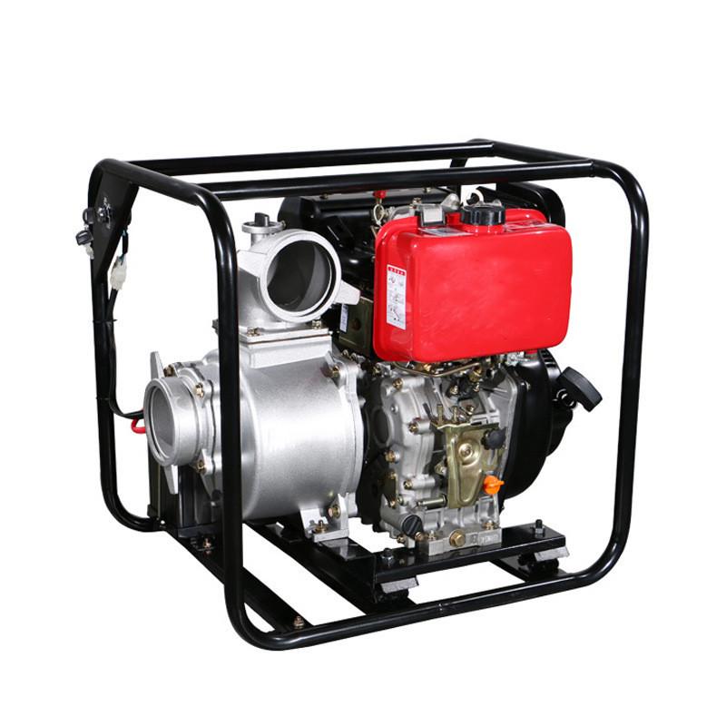 Irrigation & Drainage 4-inch Air-Cooled Diesel Self-Priming Pump with One-Button Start