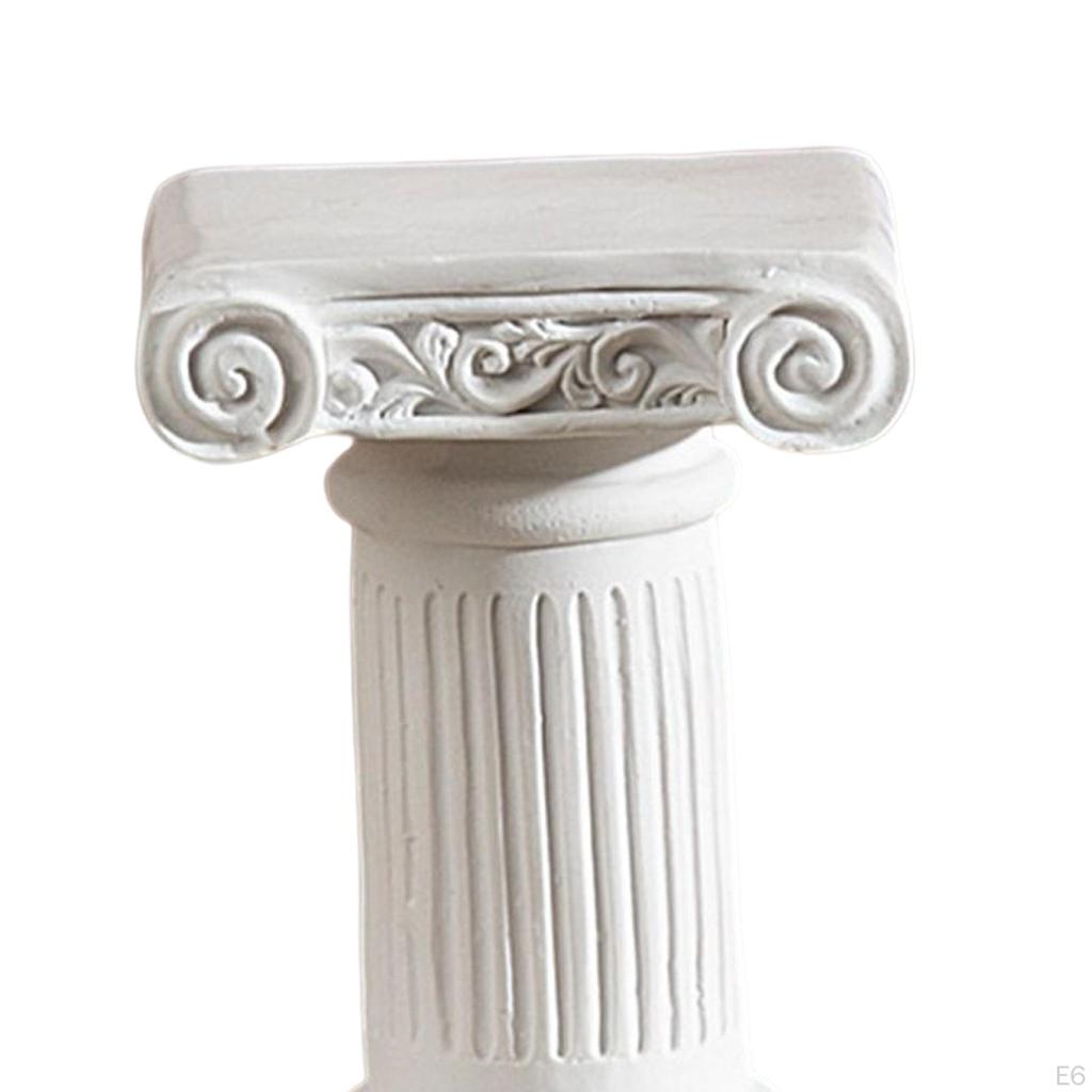 Греческие Колонны Алабаст Скульптура Настольные Украшения Домашний Декор Северная Европа Смола Белый Римский
