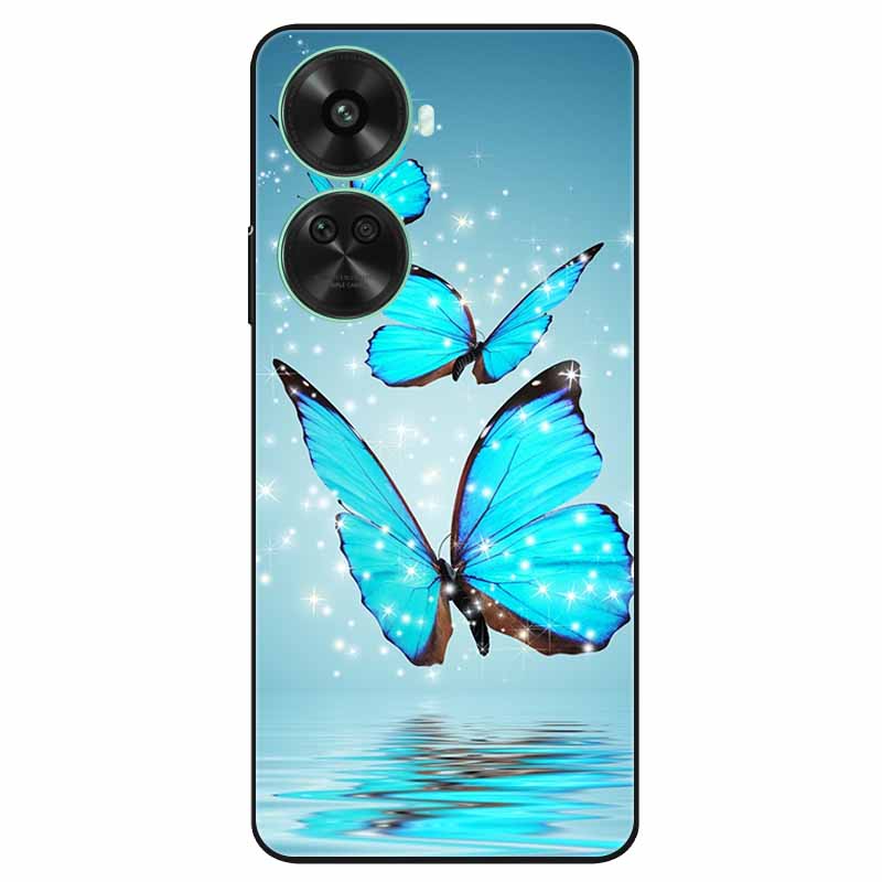 For Huawei Nova 12 SE Case Soft TPU Flowers Beautiful Pattern Phone Cases for Nova12SE Nova 12SE Protect Covers Silicone Capas