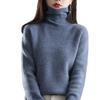 Winter Fashion Women's Pullover Turtleneck Thick Sweater Loose Knitted Bottoming Top