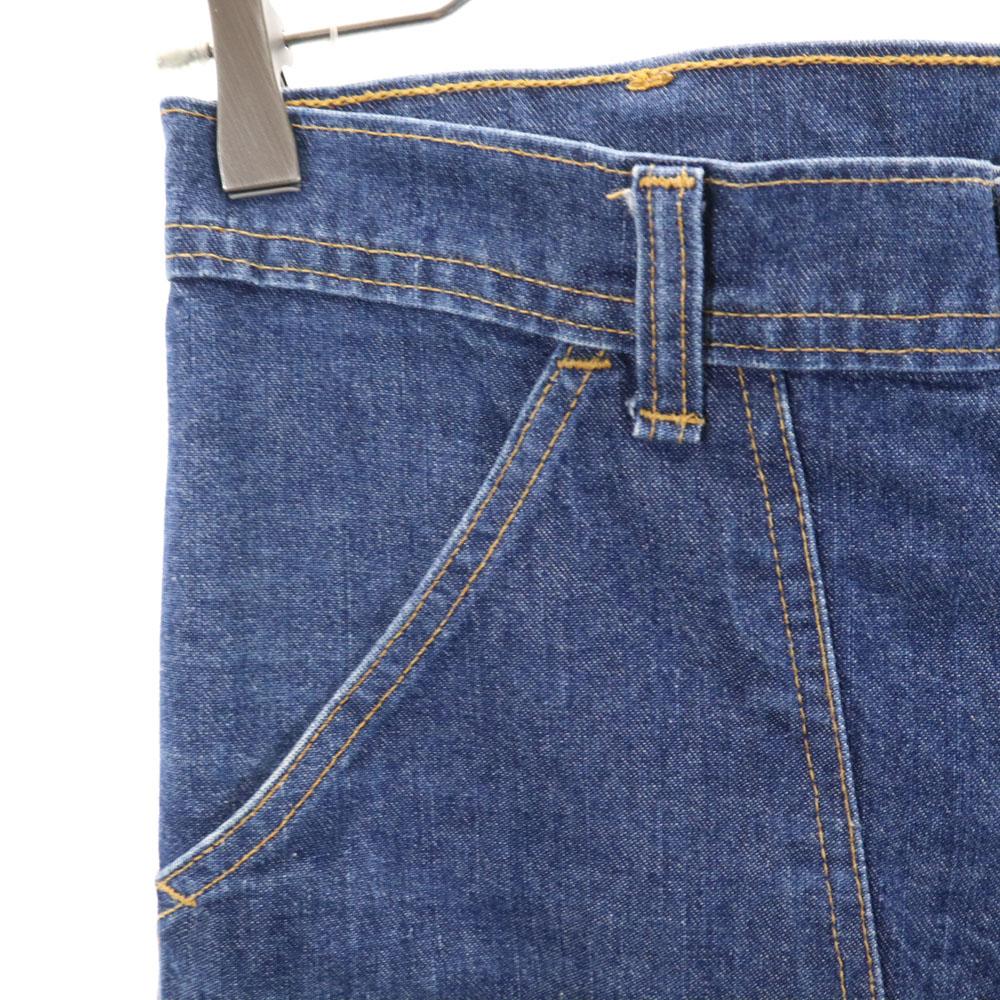 GUNG HO 90-е Сделано в США Старые рабочие Джинсы Деним Индиго Мужские Б/У