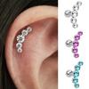 1Pc Women Stainless Steel Cartilage Helix Tragus Ear Stud Piercing Earring Gift