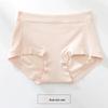 Women's Pure Cotton Antibacterial Mid-High Waist Briefs - 7A Grade, Comfortable, Hip Lifting