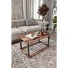 Hole Masivo Coffee Table 68x42 Rectangular Madran Walnut