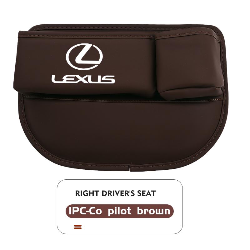 Leather Car Seat Gap Organizer Seat Crevice Storage Holder Box For Lexus CT ES GS NX IS250 RX350 IS200 LX570 UX250h CT200hJT3 