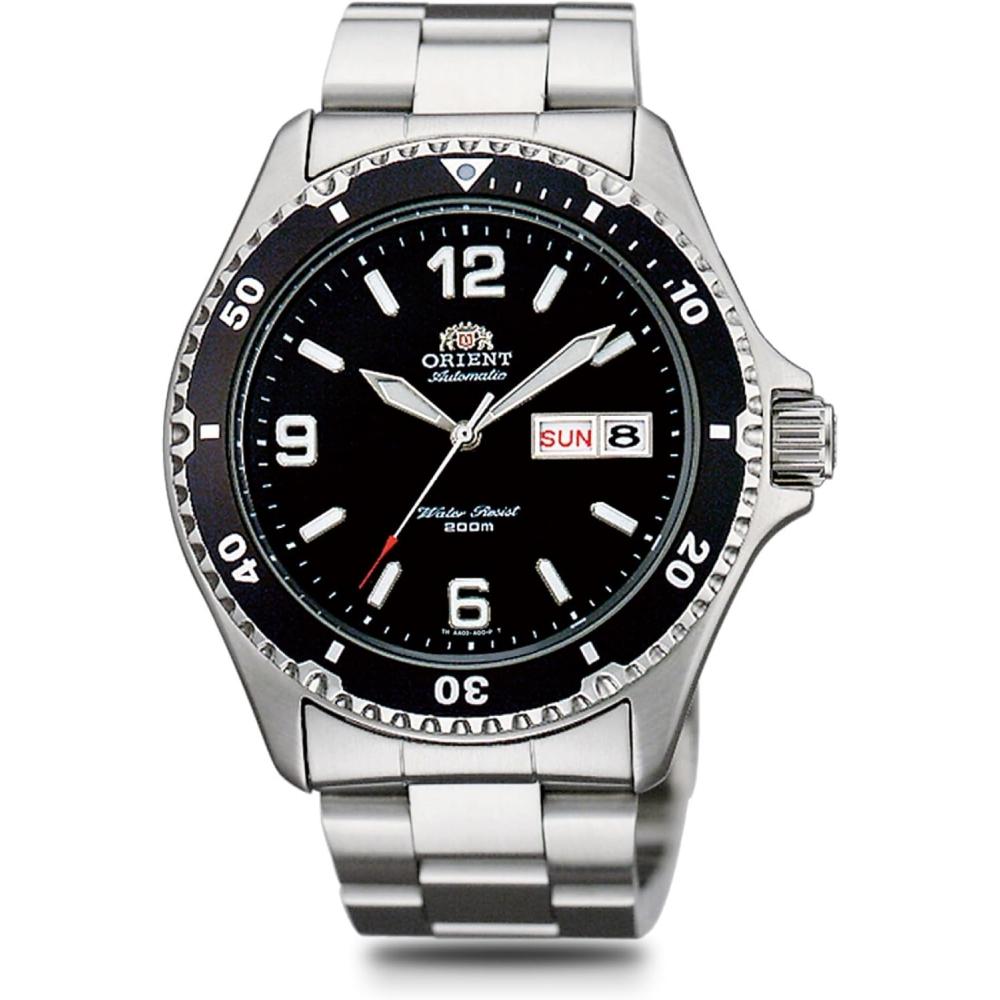 Orient Men S Mako Automatic Diver S Watch Black Saa02001b3