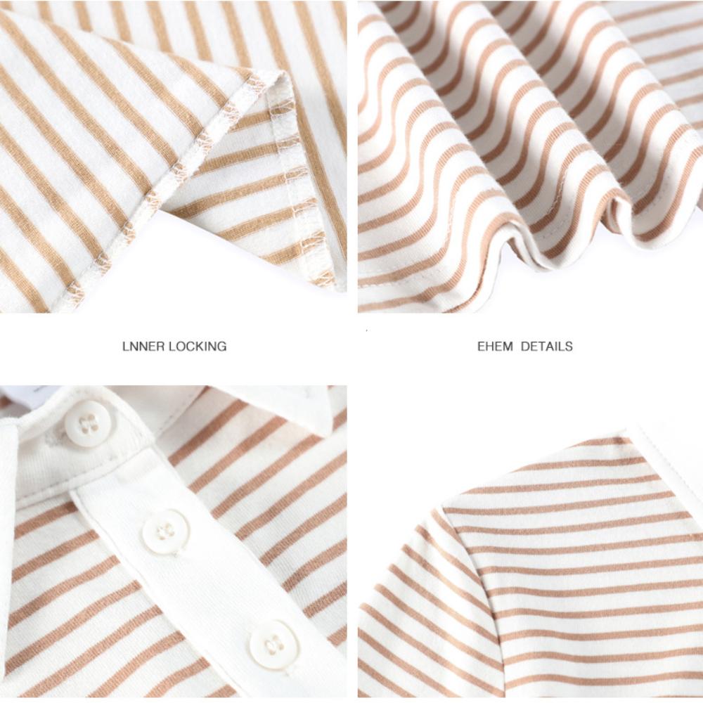 Женские тонкие повседневные рубашки Harajuku, сексуальные топы с лацканами, женская летняя хлопковая футболка с короткими рукавами, полосатая нижняя рубашка