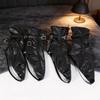 PU Leather Bondage Boot Covers Pointed Toe Leg Restraint BDSM Role Play Slave Boots Adjustable Buckle Strap Adult Sex Toy