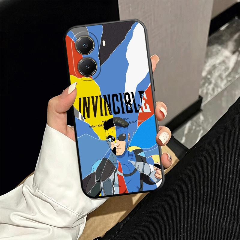 I-Invincible Аниме Мягкий чехол для телефона для Xiaomi Poco X5 X6 X7 X8 Pro Max X3 F7 F8 Ultra M8 M7 M6 M5 Redmi 15 15C 14C 13C 12C X4 F6