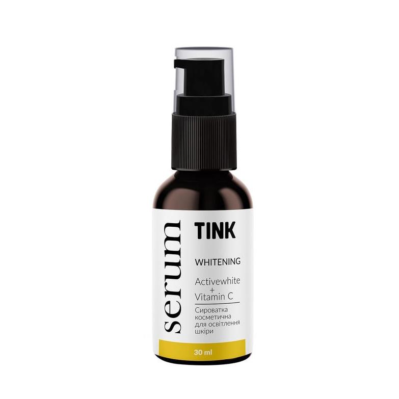 Сыворотка для лица осветляющая с Actiwhite, витамином С и феруловой кислотой Whitening Serum Tink 30 мл