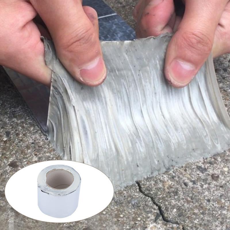 Многофункциональная бутилкаучуковая водонепроницаемая лента для ремонта сливных труб на крыше 7,5 см * 10 м