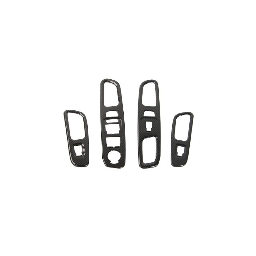 Наклейки на декоративную крышку кнопки переключателя стеклоподъемника для салона автомобиля Jeep Renegade 2016 2017 2018 2022