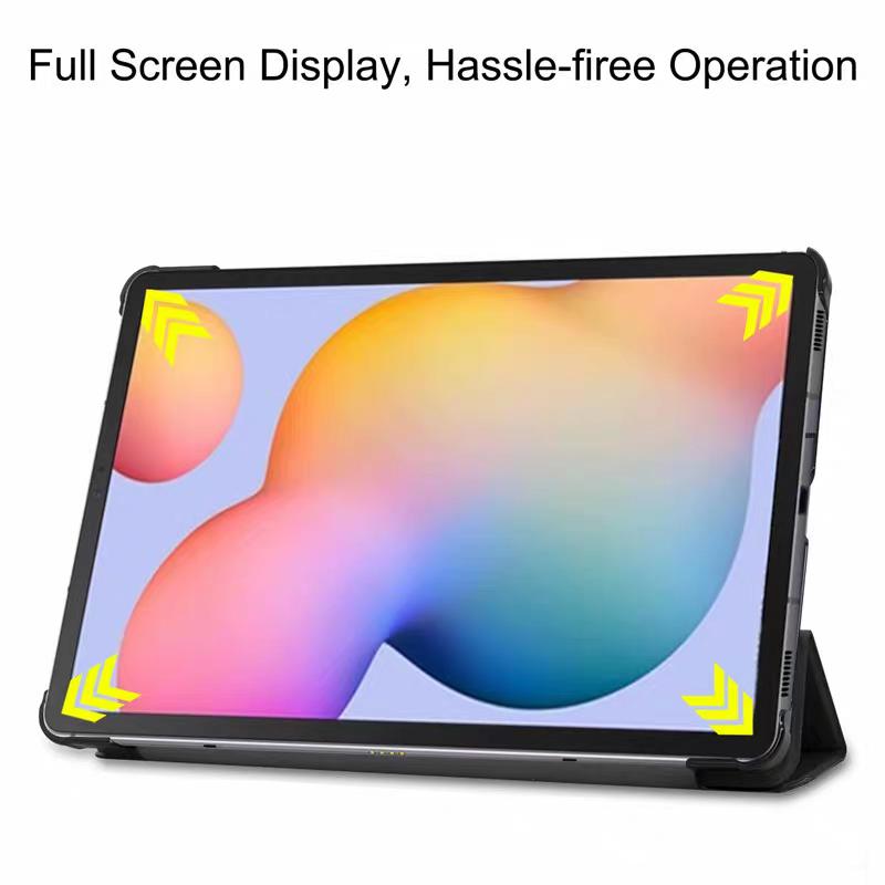 Smart Case For Samsung Galaxy Tab S6 lite 10.4 Folding Stand With Auto Sleep Funda s6 lite 10.4" SM-P620 P613 Tablet Cover