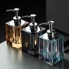 Refillable Crystal Lotion Bottle Press Type Sub Lotion Jar Luxury Hand Sanitizer Dispenser Hotel