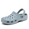 Men's and Women's Garden Shoes, Perforated Shoes, Cool Sandals, Summer New Styles, Solid Color Sandals, Couple's Toe Caps, Beach Shoes