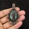 Tree Of Life Ruby Zoisite Pendant Copper Wire Wrapped Pendant Antique Jewelry Handmade Gemstone Pendant Ruby Zoisite Jewelry Gift For Mother