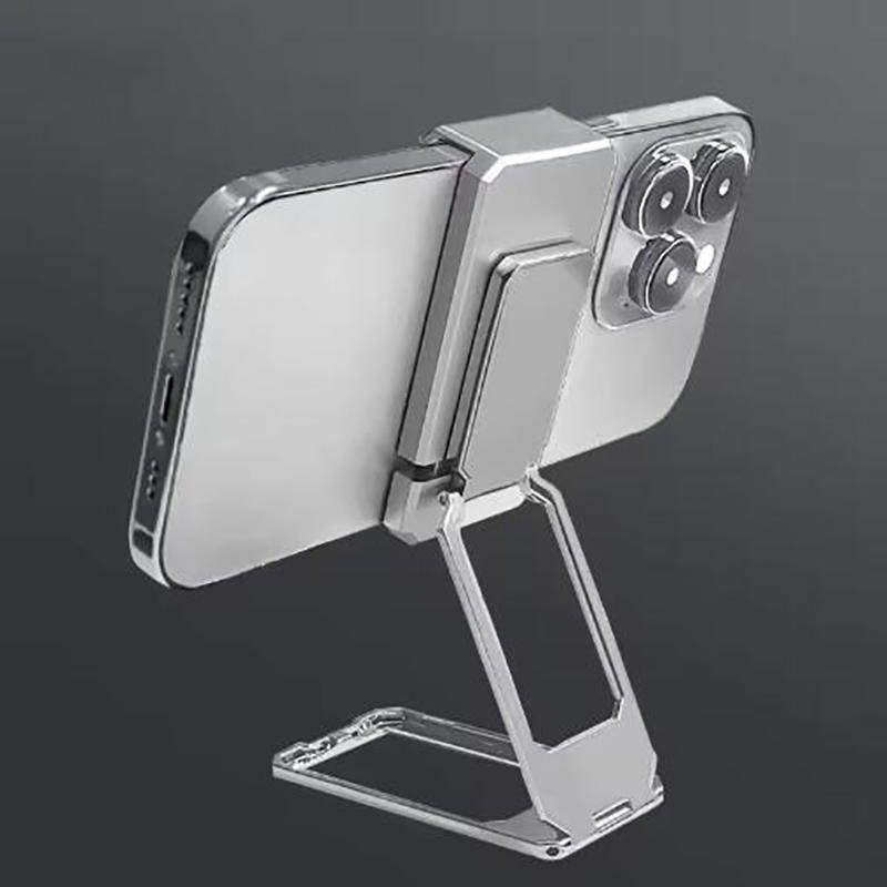 Ультратонкая Складная Портативная Подставка для Телефона и Планшета Универсальный Накидной Держатель с Регулируемым Зажимом для Просмотра без Использования Рук