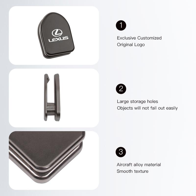 2026 Hot Interior Stickers Metal Car Small Hook For Lexus RX330 IS250 Ct200h ES300h RX350 IS300h NX300h GS300 ES350 Car Home Sto