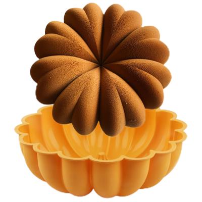 Форма для торта с тыквой на Хэллоуин, легко снимается с антипригарным покрытием, удобна в очистке, пищевая кухонная силиконовая форма для торта