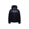 Polo FW23 Hooded Solid Color Zippered Fitted Long Sleeve Down Jacket Men Jackets Navy-Blue 710922806-001