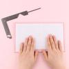 5-in-1 Book Cover Guide Stainless Steel Marking Tool New Gauge Ruler