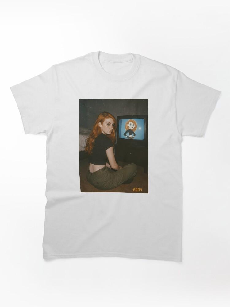Kim Possible Kim Possible Watching Herself 2000S Analog Aesthetic Classic T-Shirt