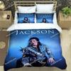Michael Jackson Bedding Set Single Twin Full Queen King Size Bed Set Aldult Kid Bedroom Duvetcover Sets Bed Sheet Set 2025