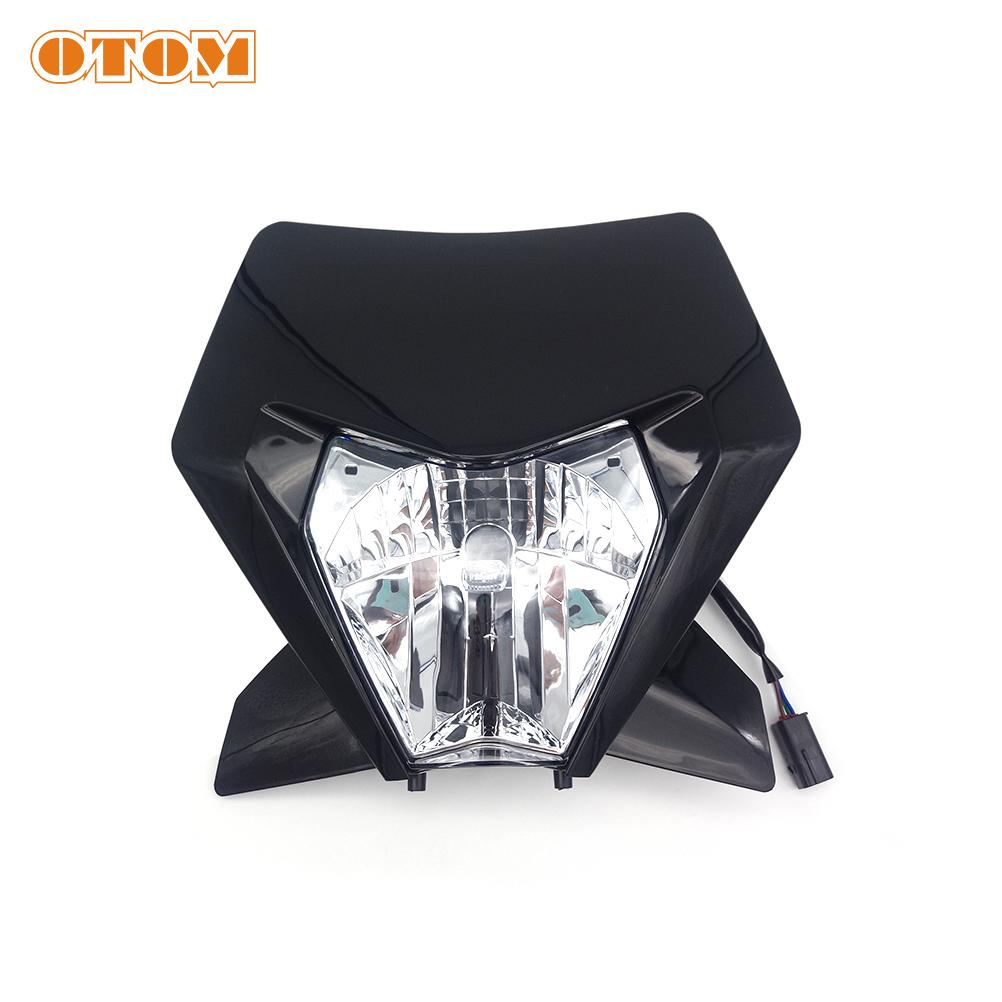 OTOM Motocycle LED Headlight Assembly For KTM 2024 EXC EXCF XCW XCFW 150 250 300 450 500 Enduro Off-road Motorcycle Head Light