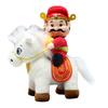 Horse Doll 2026 Year of The Horse Wealth Symbol Talisman for Chinese New Year Decor Zodiac Souvenir Gift