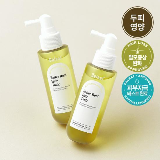 Daleaf Chlorella Hair Loss Symptom Relief Hair Tonic Double Plan (100ml+100ml)