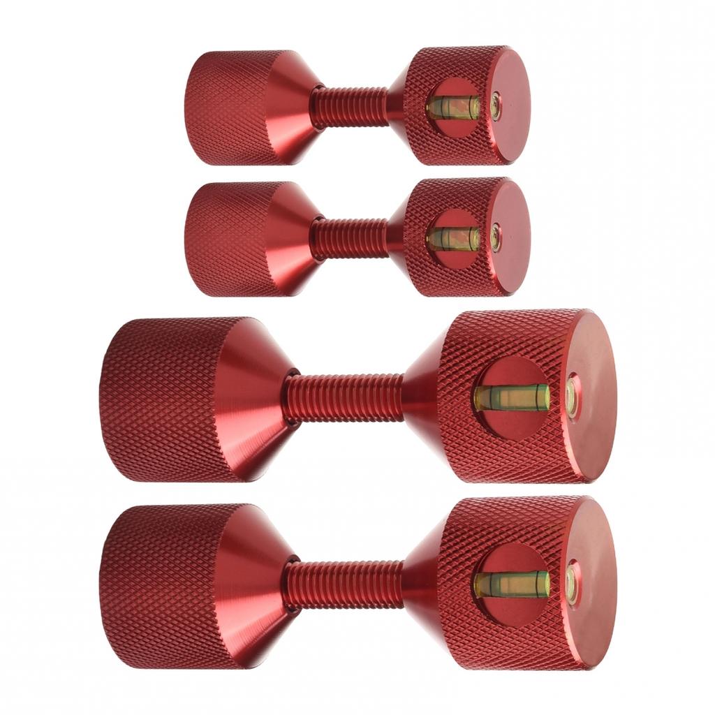 Hardened Aluminum Flange Locating Pins Set for Vertical Horizontal Alignment