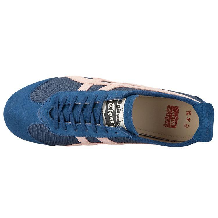 ONITSUKA TIGER Ud Prestige Легкие Удобные Прочные Кроссовки с низким верхом для бега Женские кроссовки Синий Розовый 1182A118-400