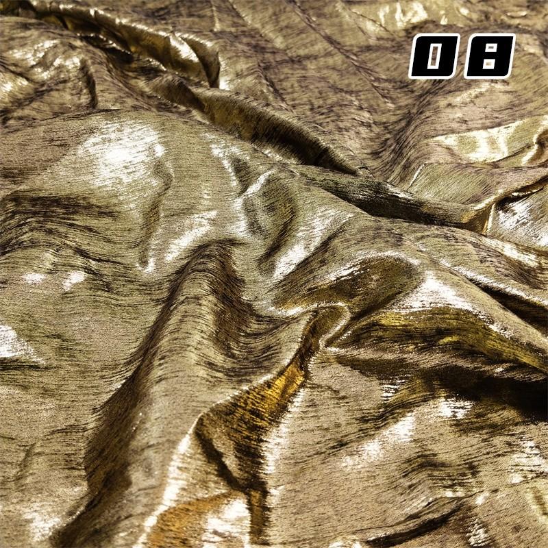 Hot Stamping Fabric Stretch Diamond Luster Cloth for Sofa Curtain Background DIY Wedding Party Sewing Clothing Supplies