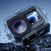 70M IPX8 Waterproof Dive Housing with Dual Cold‑Shoe Mount for DJI Osmo Action 6