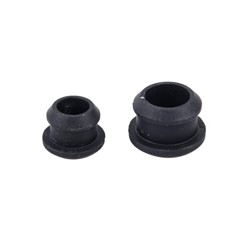 10Pcs Silicone Rubber Snap-On Hole Plug 2.5-14Mm Blanking End Caps Seal Stopper