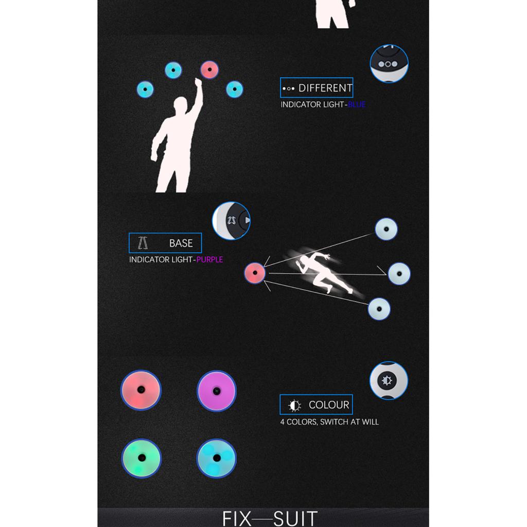 Реакция на ловкость Тренировочный свет, Детская физическая подготовка, Пульт дистанционного управления для управления работой света