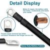 4 AWG Battery Cable with 5/16 inch Terminals, Copper Battery Inverter Cables for Car RV Automotive Solar, 1FT(2 Pack)
