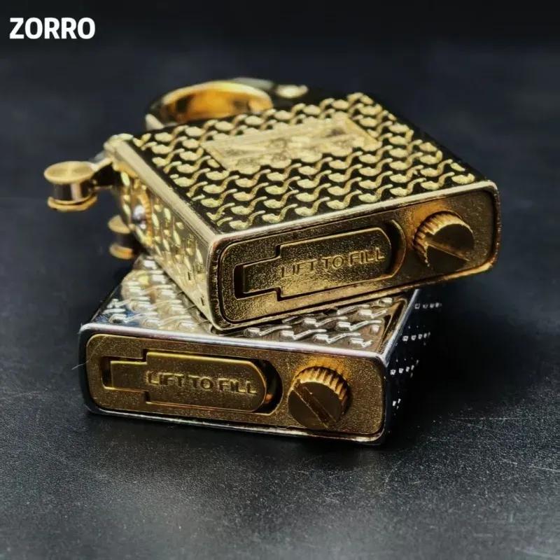 ZORRO Второе поколение, Улучшенная внутренняя вставка, Герметичный и маслостойкий механизм, Может использоваться со стандартными аксессуарами для зажигалок