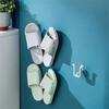 3 шт., без перфорации, аккуратное хранение обуви, сушилка для обуви, тапочки, вешалка для ванной комнаты, крючок для тапочек, туалетная дренажная стойка, настенная