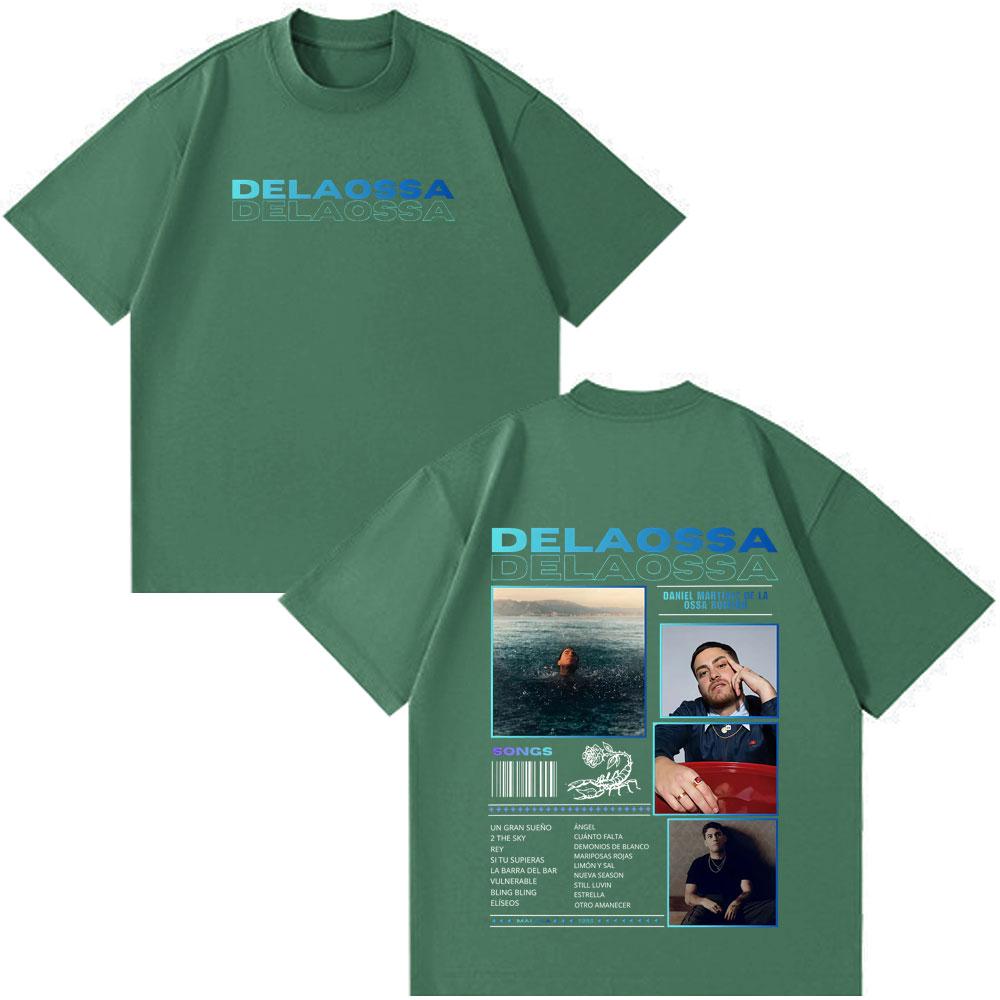 Rapper Delaossa Veneno Album Tour T Shirt Unisex Unisex Hiphop Fashion Harajuku T Shirts Vintage Summer Cotton Gothic Punk Tshirt