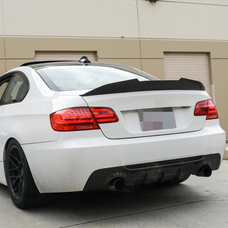 Заднее спойлер-крыло на багажник в стиле PSM для BMW E92 3 Series Coupe 335i 328i 2007 2008 2009 2010 2011 2012 Спойлер-губа на багажник