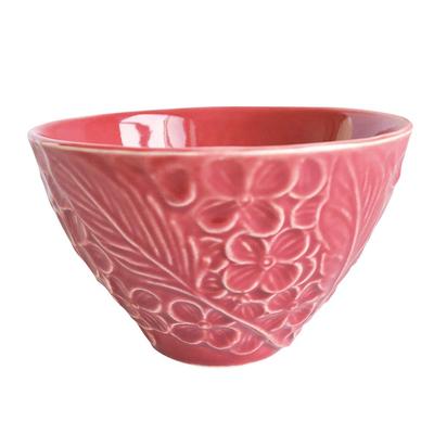 Mino Ware Fleur Bowl S, цвет красный, винный K14207
