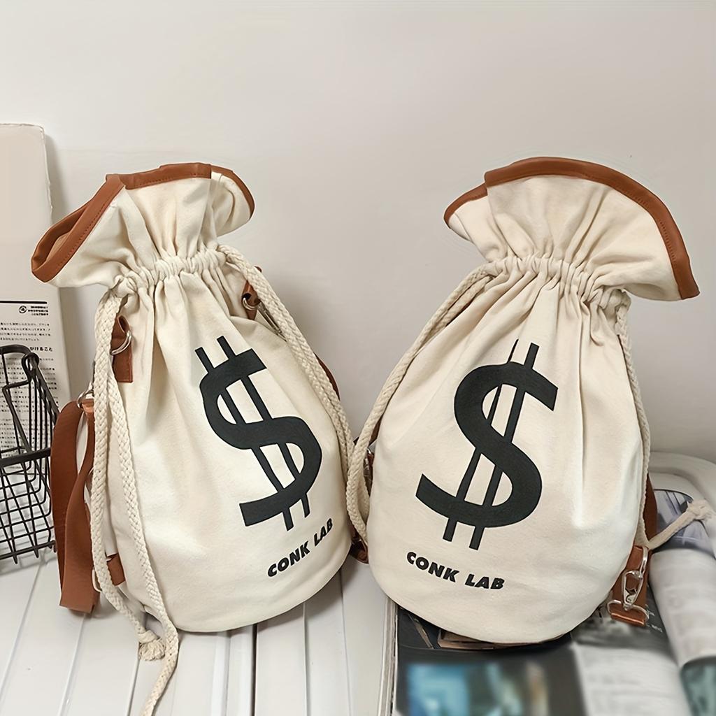 1pc Multi-purpose Canvas Bag, Men's And Women's Shoulder Messenger Bag, Outdoor Casual Backpack