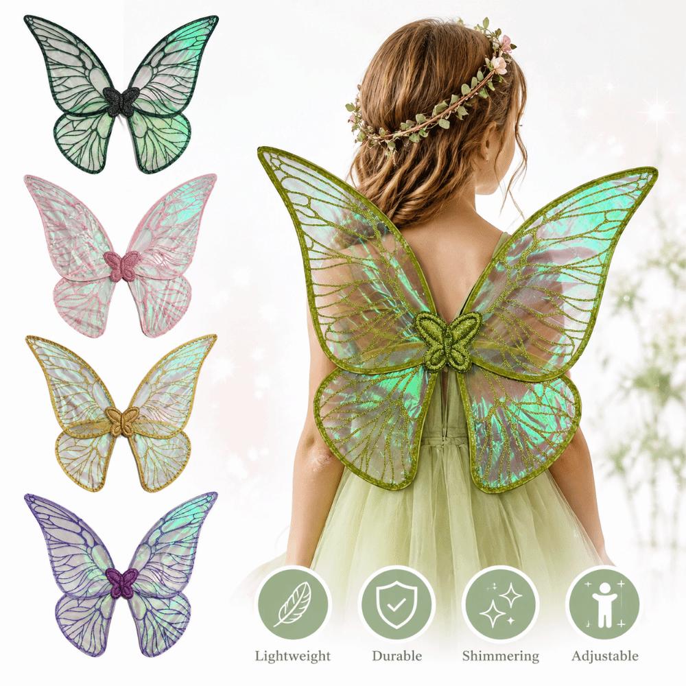 Sparkling Fairy Wings Princess Angel Wing Elf Cosplay Wing Funny Butterfly Wings Party Props