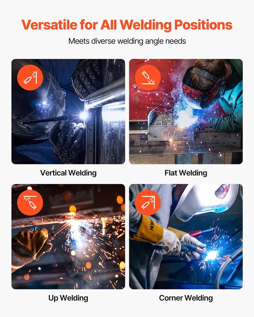 Flux Core MIG Welding Wire, E308LFC-O 0.8mm 0.9kg, Gasless Stainless Steel Welding Wire with Low Spatter for All Position Arc Welding, Self-Shielded
