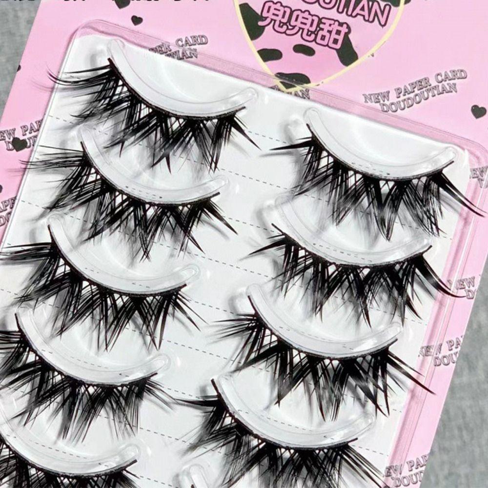 Wet Wet Eye Lashes Japanese Fake Lashes Handmade False Eyelashes  for Comic Cosplay