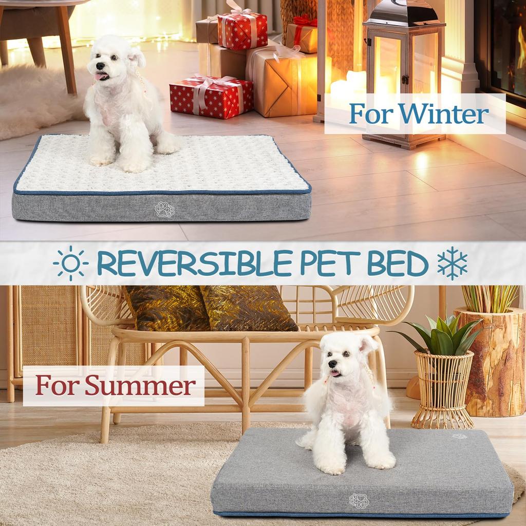 EMPSIGN Домашняя собака Собака Кошка Для помещений В самый раз Подходящая для маленьких и средних Съемная для пожилых и других маленьких размеров M Коврик, Подушка, Кровать, Кровать,